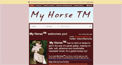 Desktop Screenshot of myhorsetm.com